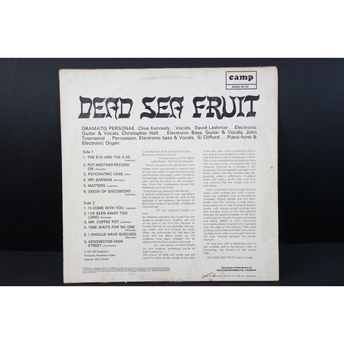 33 - Vinyl - Dead Sea Fruit self titled LP on Camp records - 603 001. Original UK 1st mono pressing. VG+ ... 