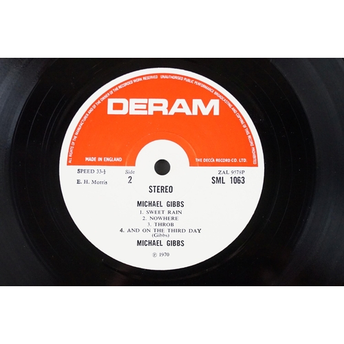 34 - Vinyl - 2 Michael Gibbs original UK 1st pressing albums on Deram Records to include: Michael Gibbs (... 