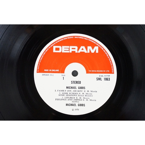 34 - Vinyl - 2 Michael Gibbs original UK 1st pressing albums on Deram Records to include: Michael Gibbs (... 