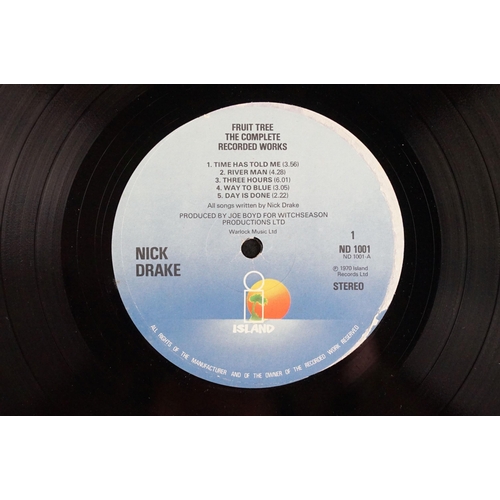 36 - Vinyl - Nick Drake – Fruit Tree The Complete Recorded Works, triple LP box set on Island Records – N... 