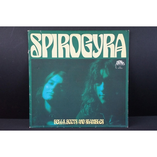 38 - Vinyl - Spirogyra – Bells, Boots And Shambles LP on Brain Records - brain 1024. Original German 1973... 