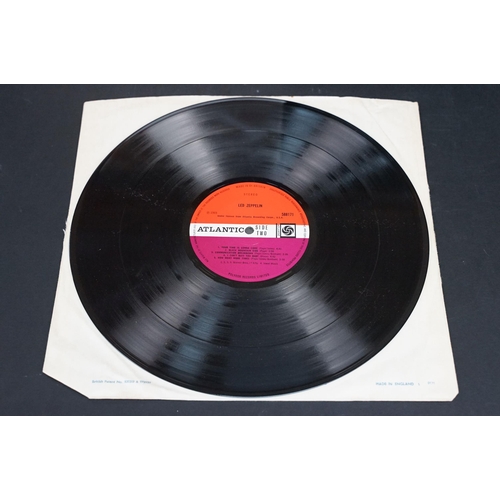 4 - Vinyl - Led Zeppelin self titled LP on Atlantic Records 588171, UK pressing, plum labels, A1/B1 matr... 