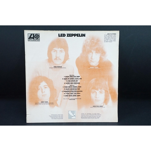 4 - Vinyl - Led Zeppelin self titled LP on Atlantic Records 588171, UK pressing, plum labels, A1/B1 matr... 