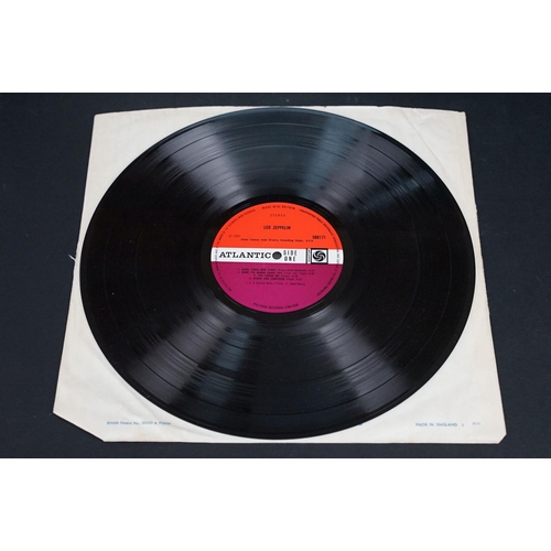 4 - Vinyl - Led Zeppelin self titled LP on Atlantic Records 588171, UK pressing, plum labels, A1/B1 matr... 