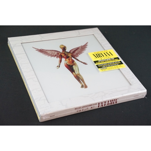 47 - CD - Nirvana – In Utero, DGC – 5517850, 5 CD 30th anniversary deluxe edition box set with 44 page ha... 