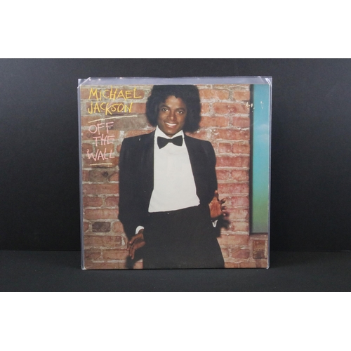 81 - Vinyl - 4 Michael Jackson LPs and 1 12