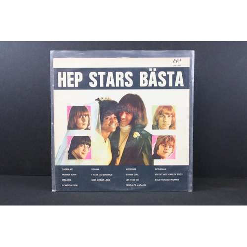 96 - Vinyl - 18 Benny Andersson - Pre-ABBA Swedish pressing albums, mainly by The Hep Stars to include:  ... 