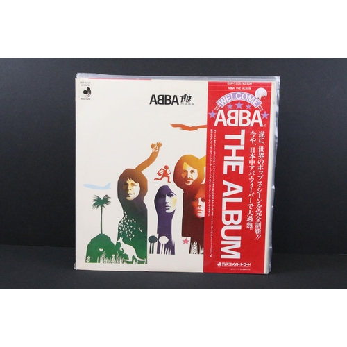 99 - Vinyl - 11 ABBA Japanese pressing albums to include : Disco Special-1 (Discomate – DSP-3024, red vin... 