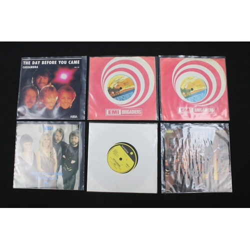 272 - Vinyl - 8 South African ABBA 7” single releases spanning their carrer. Condition VG overall