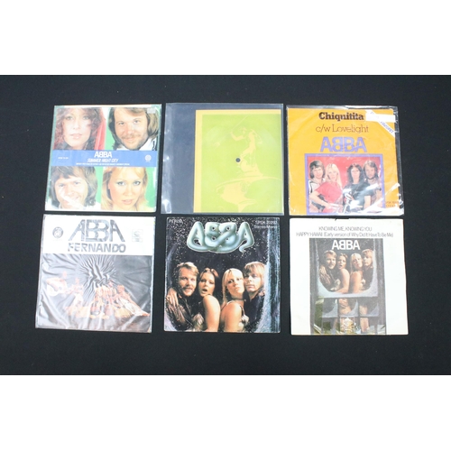 275 - Vinyl - 22 Eastern European ABBA 7” single releases spanning their carrer, including flexis, countri... 