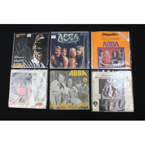 275 - Vinyl - 22 Eastern European ABBA 7” single releases spanning their carrer, including flexis, countri... 