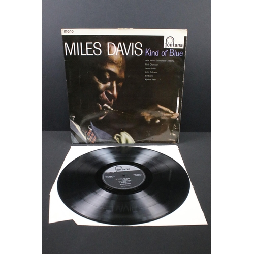 56 - Vinyl - Jazz - Miles Davis Kind Of Blue LP on Fontana Records TFL 5072 / 682 059 TL. Original UK 1st... 