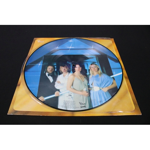 64 - Vinyl - ABBA – Voulez-Vous picture disc LP on Vogue – M. 27506, original French 1979 pressing. VG+ /... 