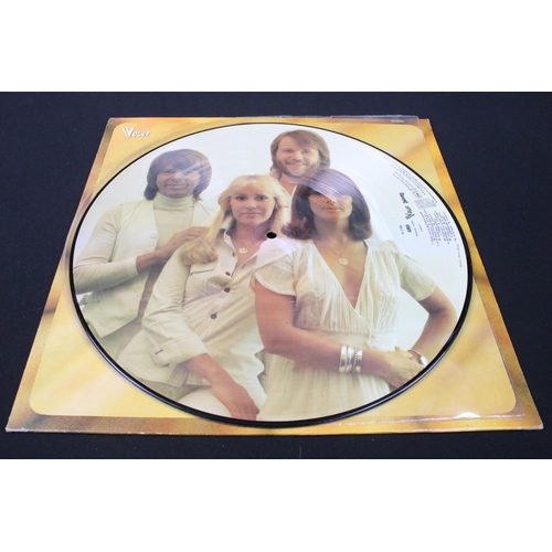 64 - Vinyl - ABBA – Voulez-Vous picture disc LP on Vogue – M. 27506, original French 1979 pressing. VG+ /... 