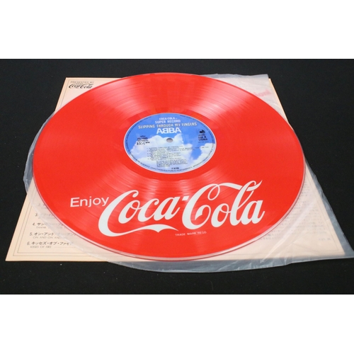 65 - Vinyl - ABBA – Slipping Through My Fingers promo only LP on Discomate / Coca-Cola – PD1005. Japanese... 