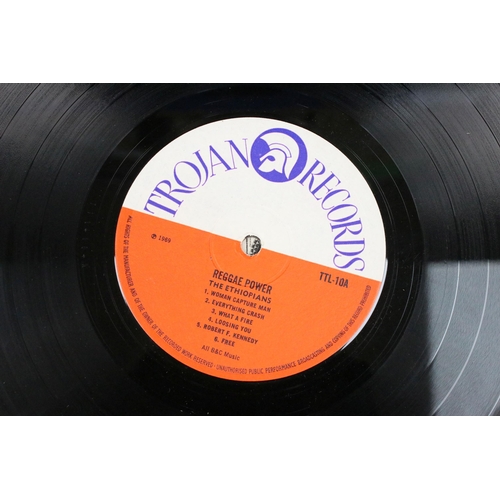 67 - Vinyl - 4 original UK 1st pressing reggae albums to include: The Ethiopians – Reggae Power (Trojan R... 