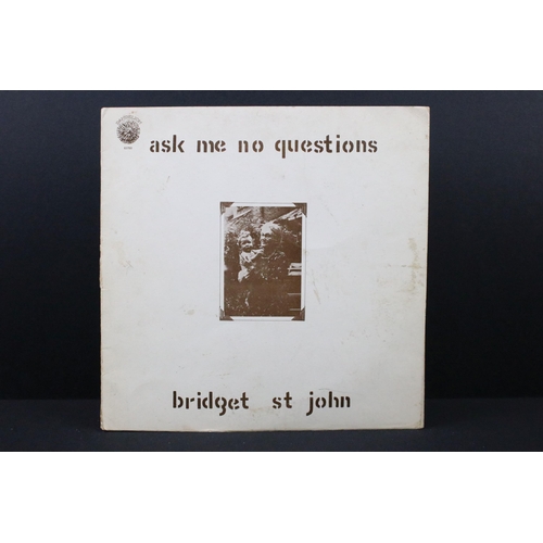 69 - Vinyl - 3 albums to include: Bridget St. John – Ask Me No Questions (Dandelion Records – S 63750 UK ... 