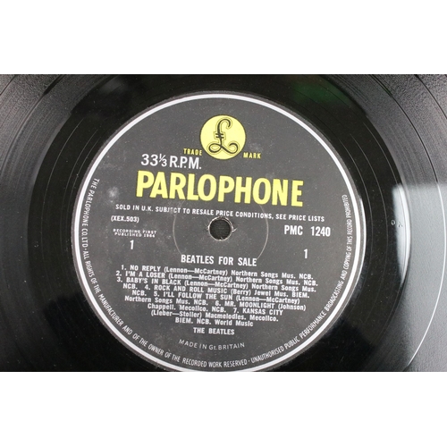 74 - Vinyl - 6 The Beatles albums to include: Please Please Me (Parlophone - PMC 1202, Yellow Parlophone ... 