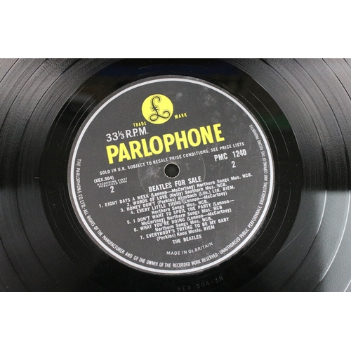 74 - Vinyl - 6 The Beatles albums to include: Please Please Me (Parlophone - PMC 1202, Yellow Parlophone ... 