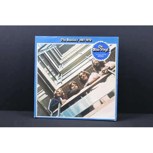 74 - Vinyl - 6 The Beatles albums to include: Please Please Me (Parlophone - PMC 1202, Yellow Parlophone ... 