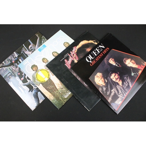 312 - Vinyl - Approx 80 Rock & Pop LPs to include Queen x 3, Rory Gallagher, The Doors x 6, Eric Clapton, ... 