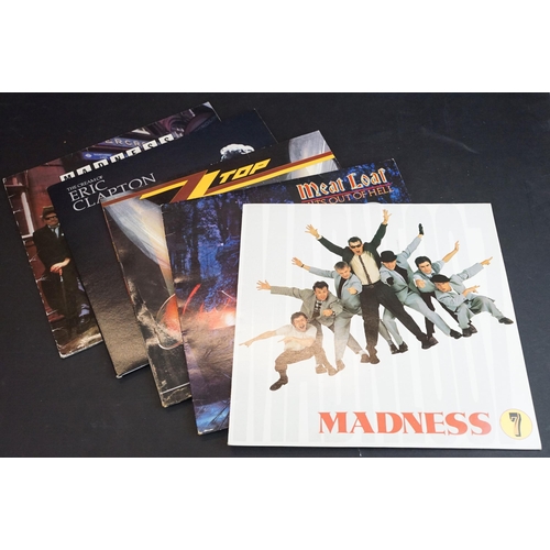 364 - Vinyl - Rock & Pop LPs to include Prince x 3, Led Zeppelin, Poison, ZZ Top, Madness x 2, Marillion, ... 