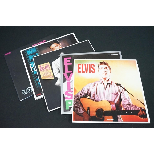 380 - Vinyl - 28 Elvis Presley ltd edition coloured vinyl LPs, 3 10