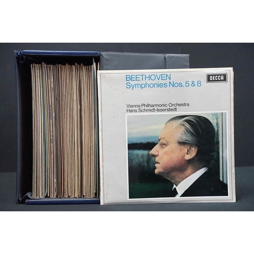 391 - Vinyl - 44 classical LPs on the unboxed Decca stereo labels including ED1 and ED2 examples. Vg+ over... 