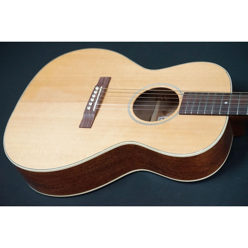 396 - Guitar - A custom built acoustic guitar built at the Dave King workshop in 2015. With hard case.