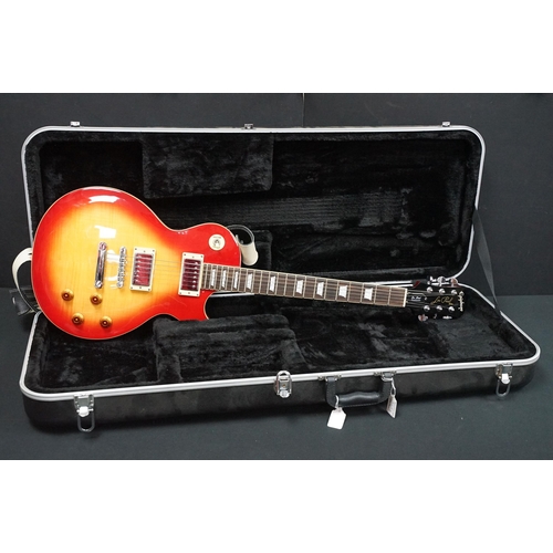 397 - Guitar - Epiphone Les Paul Standard electric guitar circa 2015 with hard case.