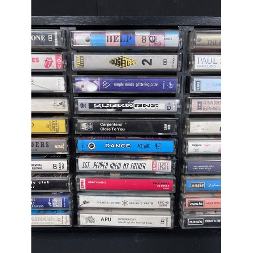 405 - Cassettes - 60 rock & Pop cassettes to include Oasis x 3, Pink Floyd, Soundgarden, High Tide, Bob Ma... 