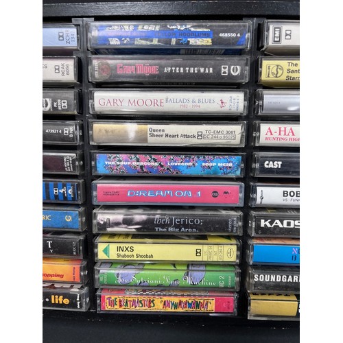 405 - Cassettes - 60 rock & Pop cassettes to include Oasis x 3, Pink Floyd, Soundgarden, High Tide, Bob Ma... 