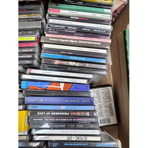 412 - CDs - Approx 90 Rock & Pop CD's spanning the decades to include Sex Pistols, The Human League, Nick ... 