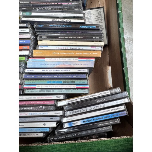 412 - CDs - Approx 90 Rock & Pop CD's spanning the decades to include Sex Pistols, The Human League, Nick ... 