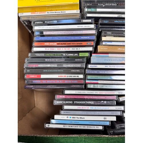 412 - CDs - Approx 90 Rock & Pop CD's spanning the decades to include Sex Pistols, The Human League, Nick ... 