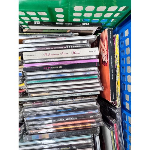 413 - CDs - Approx 120 Rock & Pop CD's spanning the decades to include Depeche Mode, Garbage, Paul Weller,... 