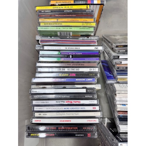 414 - CDs - Approx 65 Rock & Pop CDs to include The Cure, REM, ACDC, KISS, Juicy Lucy, Blur, All About Eve... 