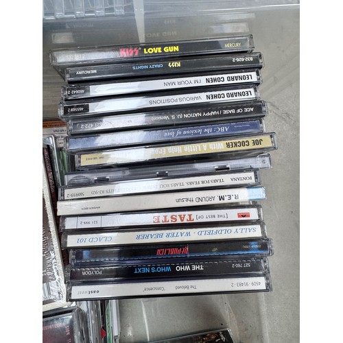 414 - CDs - Approx 65 Rock & Pop CDs to include The Cure, REM, ACDC, KISS, Juicy Lucy, Blur, All About Eve... 