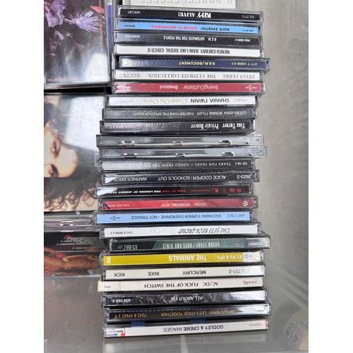 414 - CDs - Approx 65 Rock & Pop CDs to include The Cure, REM, ACDC, KISS, Juicy Lucy, Blur, All About Eve... 