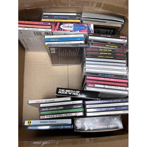 417 - CDs - Over 170 Rock & Pop CDs to include The Beatles, David Bowie, ZZ Top, JJ Cale, Adele, Neil Youn... 