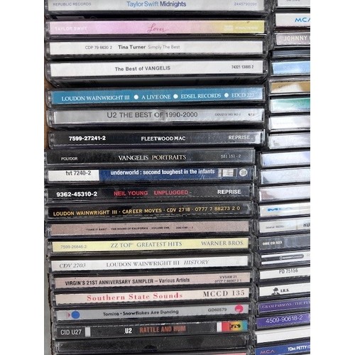 417 - CDs - Over 170 Rock & Pop CDs to include The Beatles, David Bowie, ZZ Top, JJ Cale, Adele, Neil Youn... 