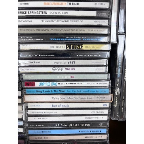 417 - CDs - Over 170 Rock & Pop CDs to include The Beatles, David Bowie, ZZ Top, JJ Cale, Adele, Neil Youn... 