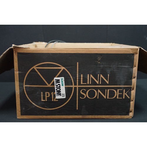 423 - Hi-Fi - Linn Sondek LP12 turntable with original outer box