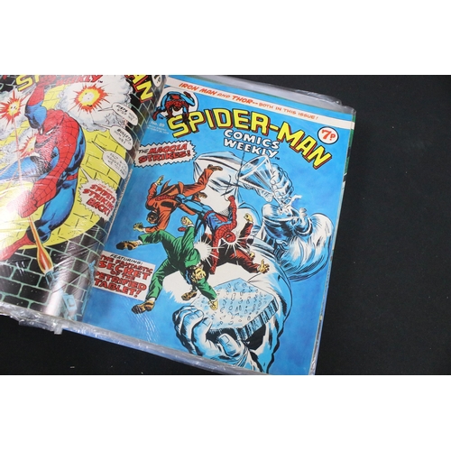 505 - Comics - Collection of Spider-Man Comics Weekly / Super Spider-Man With The Super-Heroes issues 64 t... 