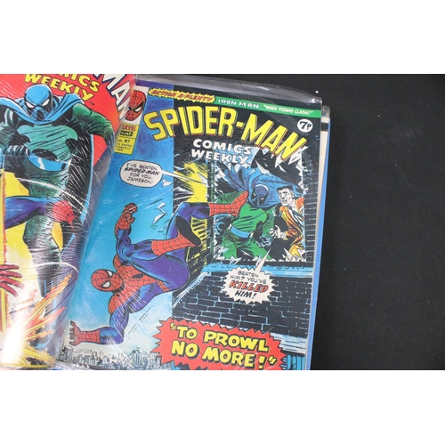 505 - Comics - Collection of Spider-Man Comics Weekly / Super Spider-Man With The Super-Heroes issues 64 t... 