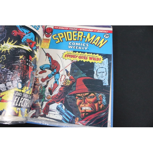 505 - Comics - Collection of Spider-Man Comics Weekly / Super Spider-Man With The Super-Heroes issues 64 t... 