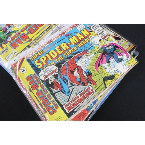 505 - Comics - Collection of Spider-Man Comics Weekly / Super Spider-Man With The Super-Heroes issues 64 t... 