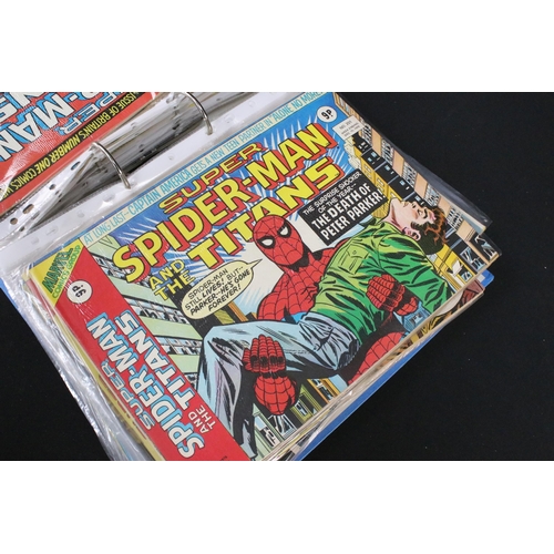 505 - Comics - Collection of Spider-Man Comics Weekly / Super Spider-Man With The Super-Heroes issues 64 t... 