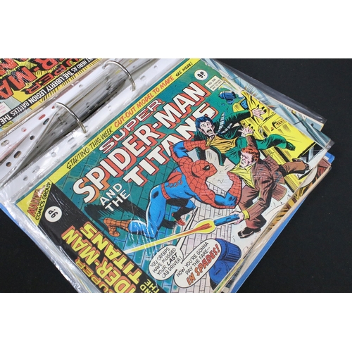 505 - Comics - Collection of Spider-Man Comics Weekly / Super Spider-Man With The Super-Heroes issues 64 t... 