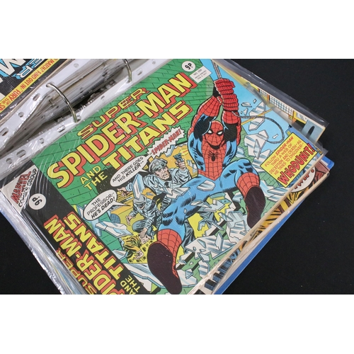 505 - Comics - Collection of Spider-Man Comics Weekly / Super Spider-Man With The Super-Heroes issues 64 t... 